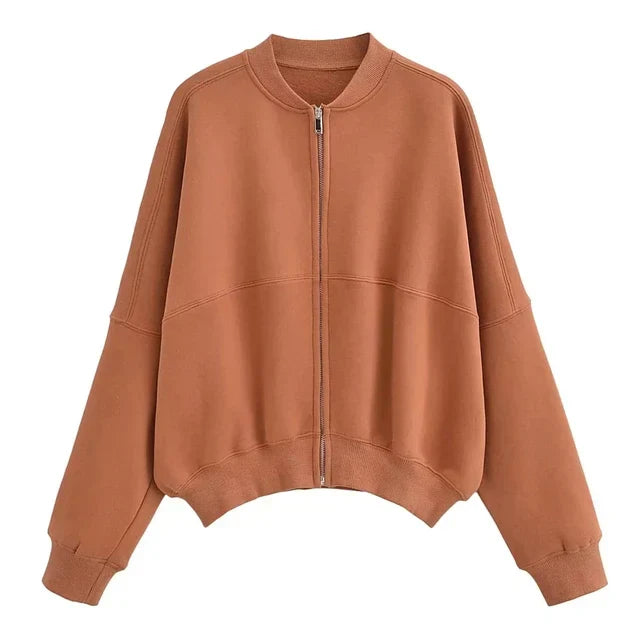 Stylische Damenjacke Bomber Style
