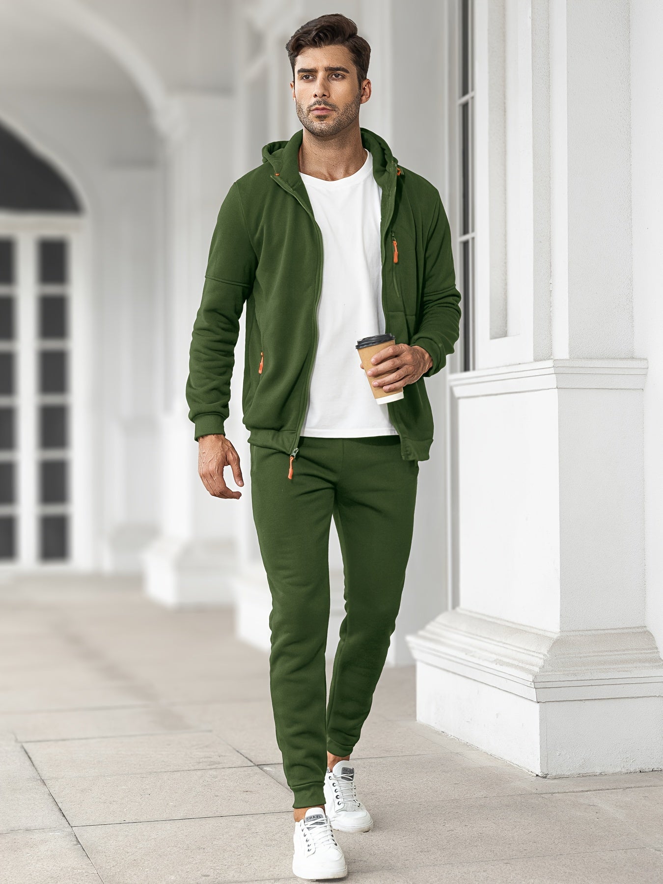 Bequemer Jogginganzug Set Männer