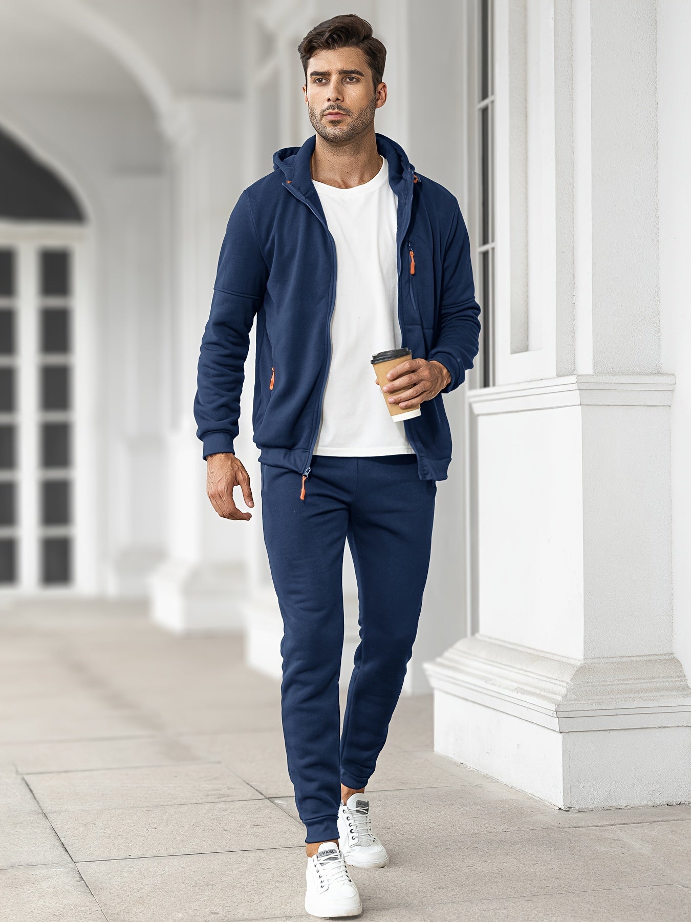 Bequemer Jogginganzug Set Männer - IdealeKleiden