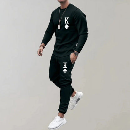Sportanzug Herren Langarm Jogging Set