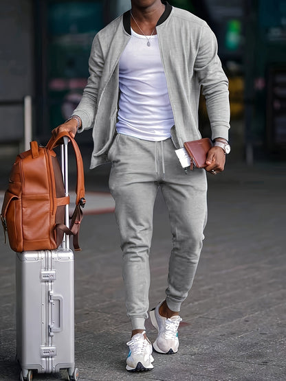Sportanzug Herren Zweiteilig Jogging Set