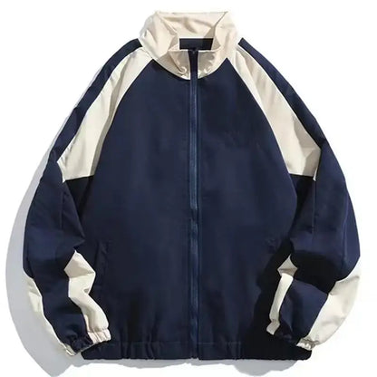Herren Trainingsjacke Oversized Winddicht - IdealeKleiden