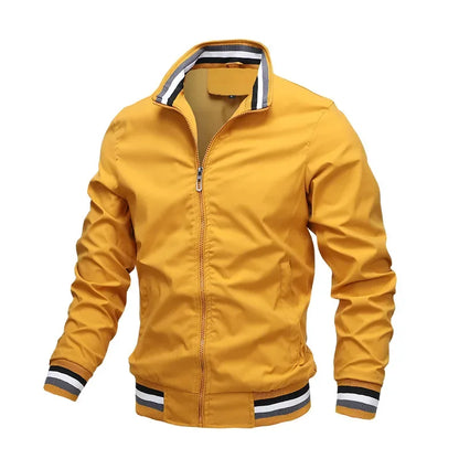 Stilvolle Herren Bomberjacke Elegant