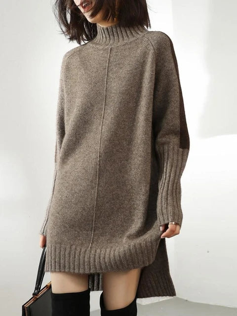 Stylischer Damenpullover Mittellang