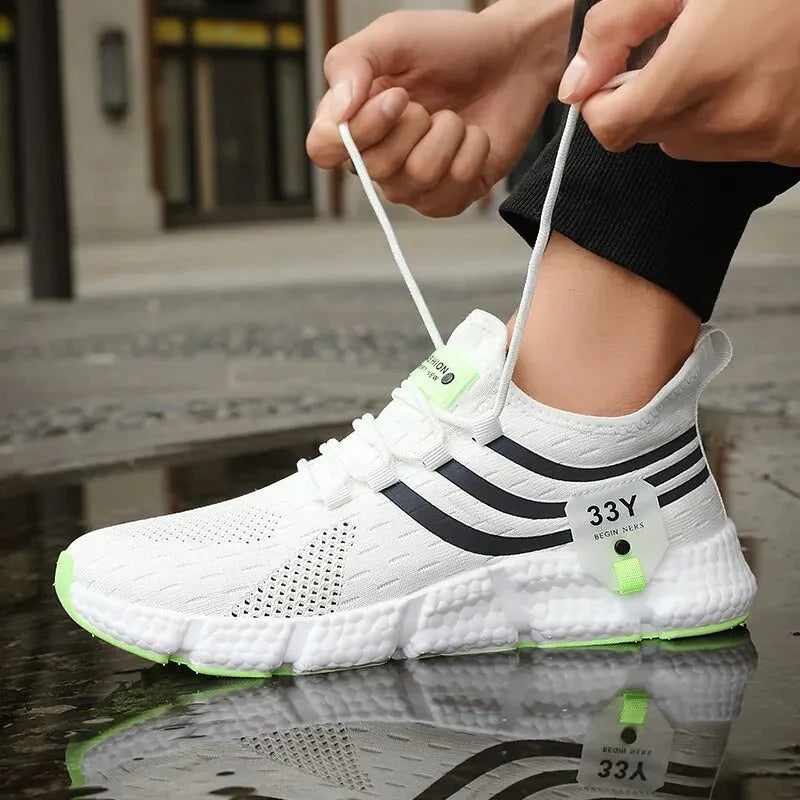 Bequeme Herren Turnschuhe Mit Schnürsenkeln