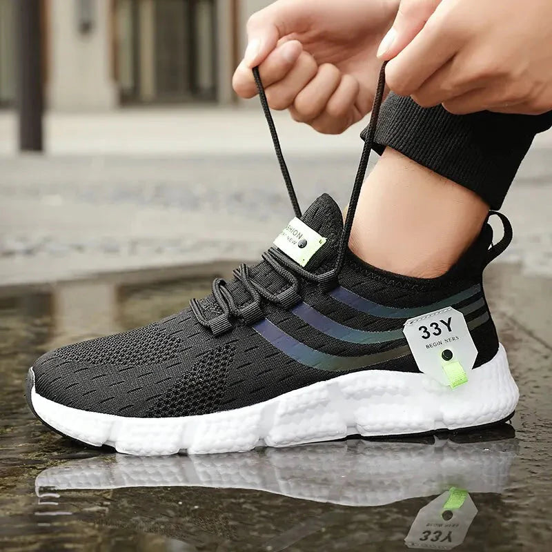 Bequeme Herren Turnschuhe Mit Schnürsenkeln