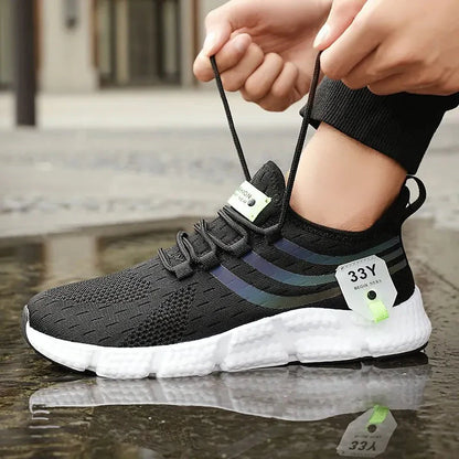 Bequeme Herren Turnschuhe Mit Schnürsenkeln