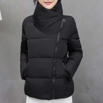 Stylische Winterjacke Damen Warm Poliert