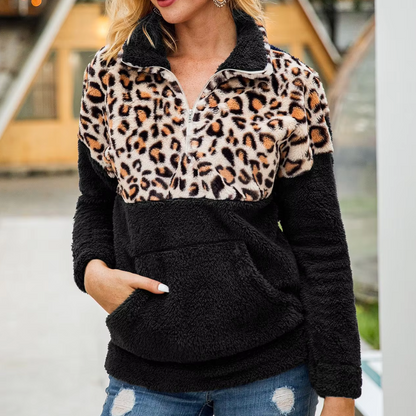 Eleganter Frauenpullover Luxus Wintermode