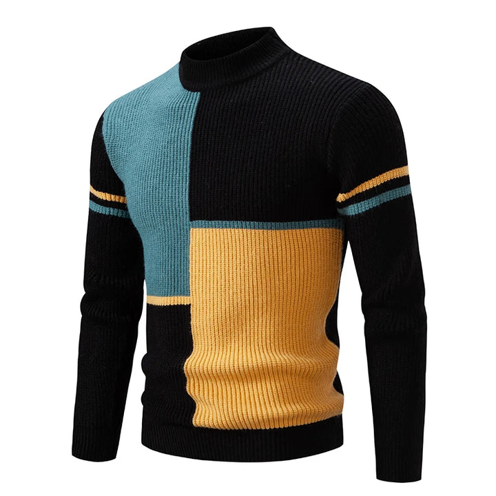 Komfortabler Herren Pullover Rundhals Casual