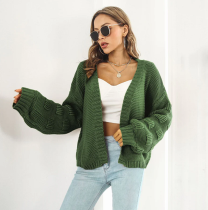Komfortable Langarm-Cardigan Damen