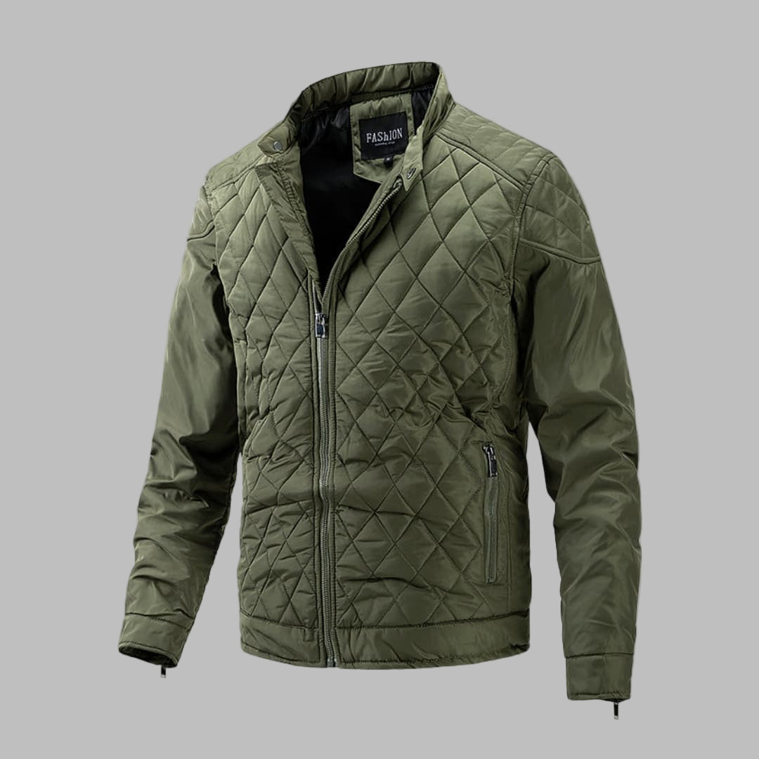 Elegante Herrenjacke Warm Isoliert