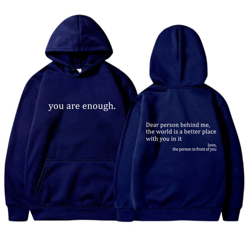 Übergroßer Hoodie Unisex Warm Bedruckt Pullover