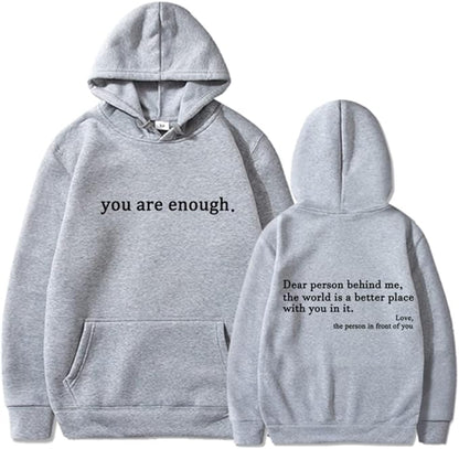 Übergroßer Hoodie Unisex Warm Bedruckt Pullover
