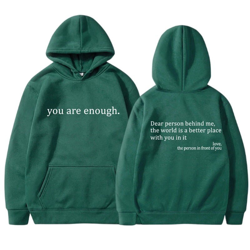 Übergroßer Hoodie Unisex Warm Bedruckt Pullover