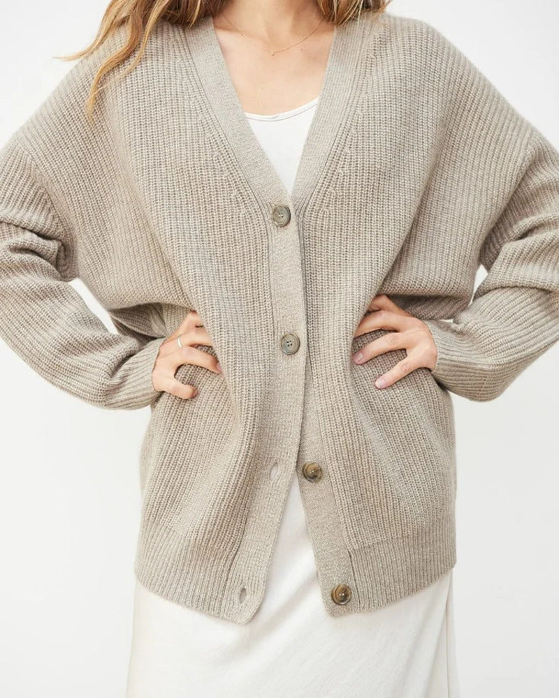 Weicher Cardigan Cocoon Style - IdealeKleiden