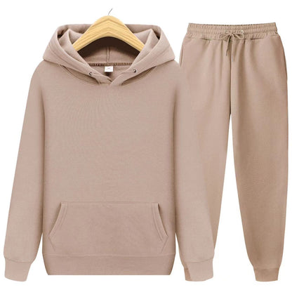 Praktisches Hoodie Set | Unisex Jogginganzug für Alltag