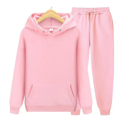 Praktisches Hoodie Set | Unisex Jogginganzug für Alltag