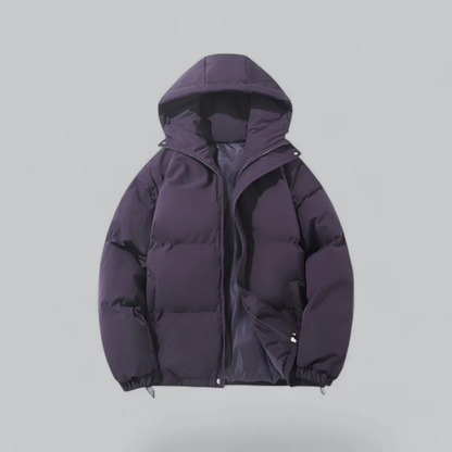 Leichter Winterparka Unisex - Isolierte Pufferjacke Mit Kapuze