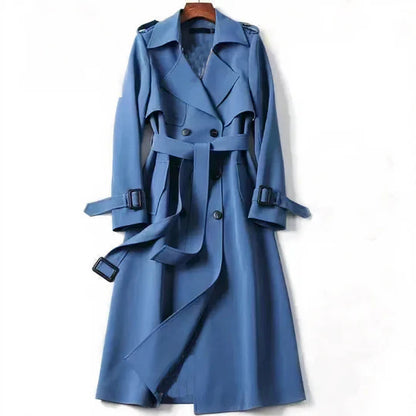 Damen Trenchcoat Warm Elegant