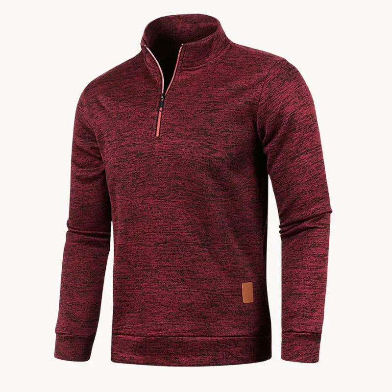 Milo - Bequemer Herren Pullover Mit Reißverschluss