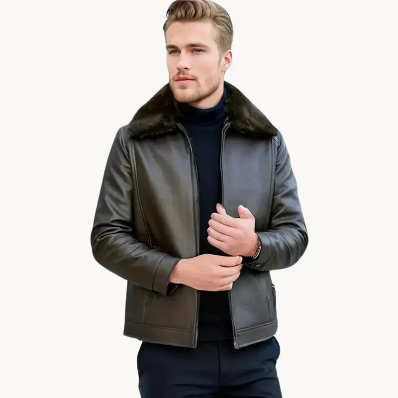 Stilvolle Herrenjacke Modern Vielseitig - IdealeKleiden