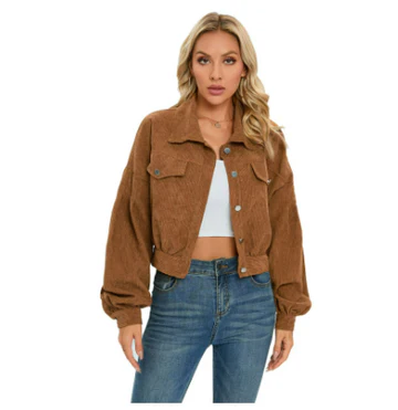 Kürzige Damen-Winterjacke
