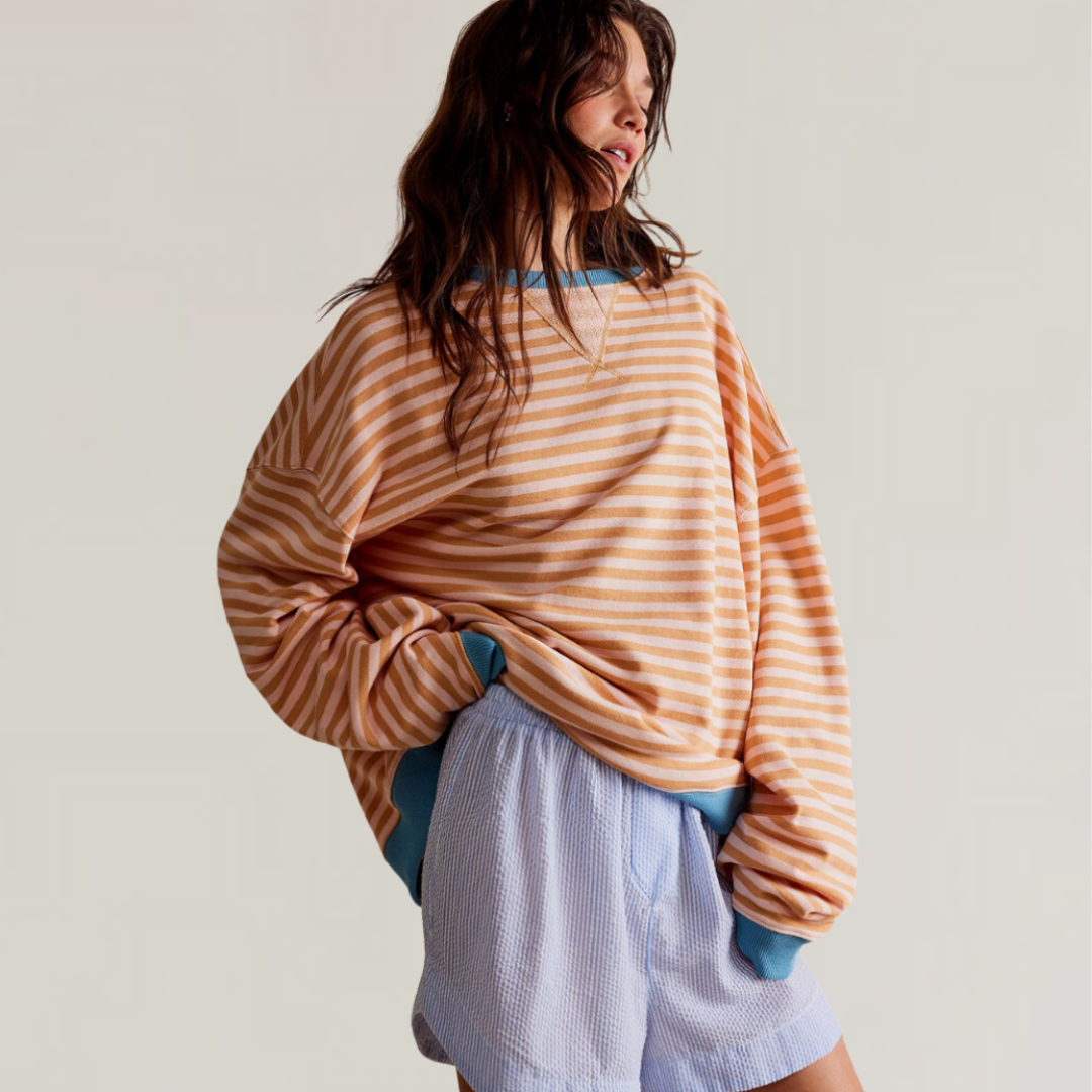 Weiches Kaschmir-Pullover mit Rippstrick