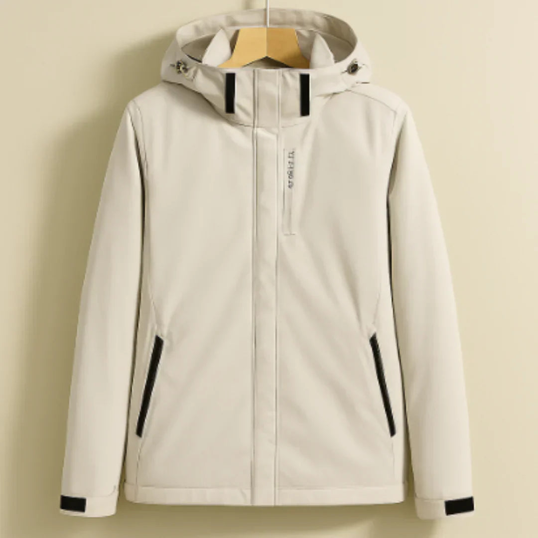 Wasserdichte Damen-Regenjacke Kapuze - Elegant und Praktisch