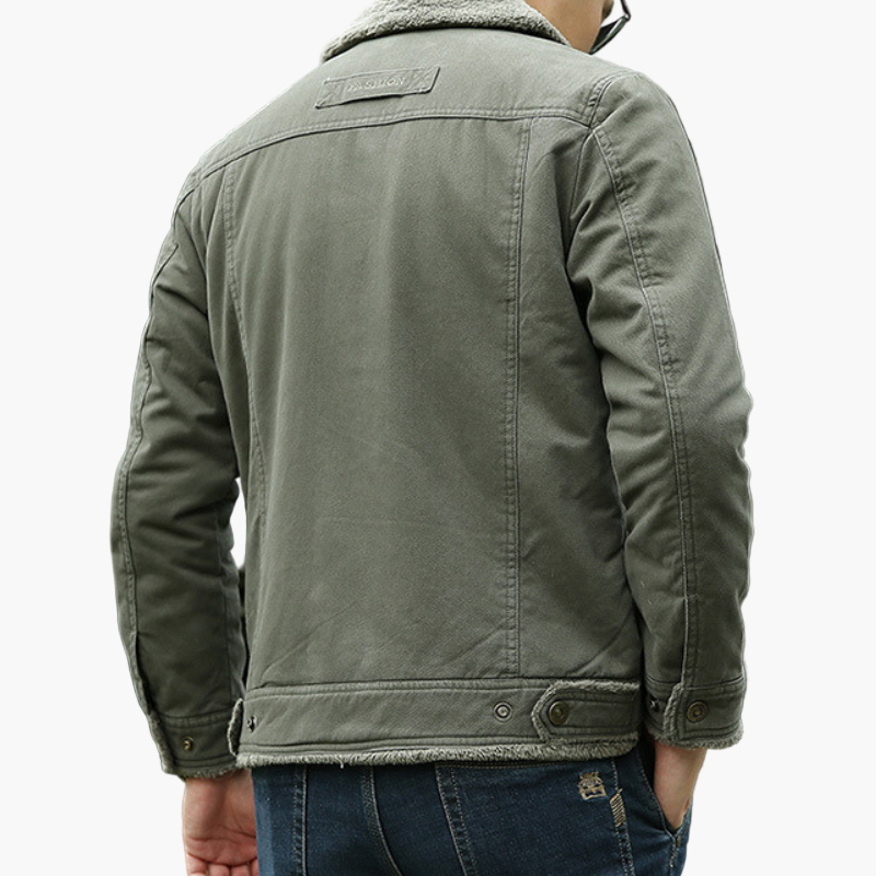 Praktische Outdoorjacke Fleece - IdealeKleiden