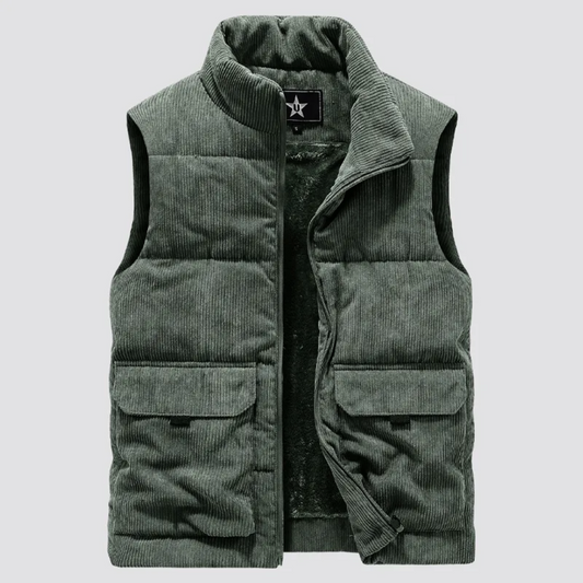 Herren Cordweste Modern Schnitt - IdealeKleiden