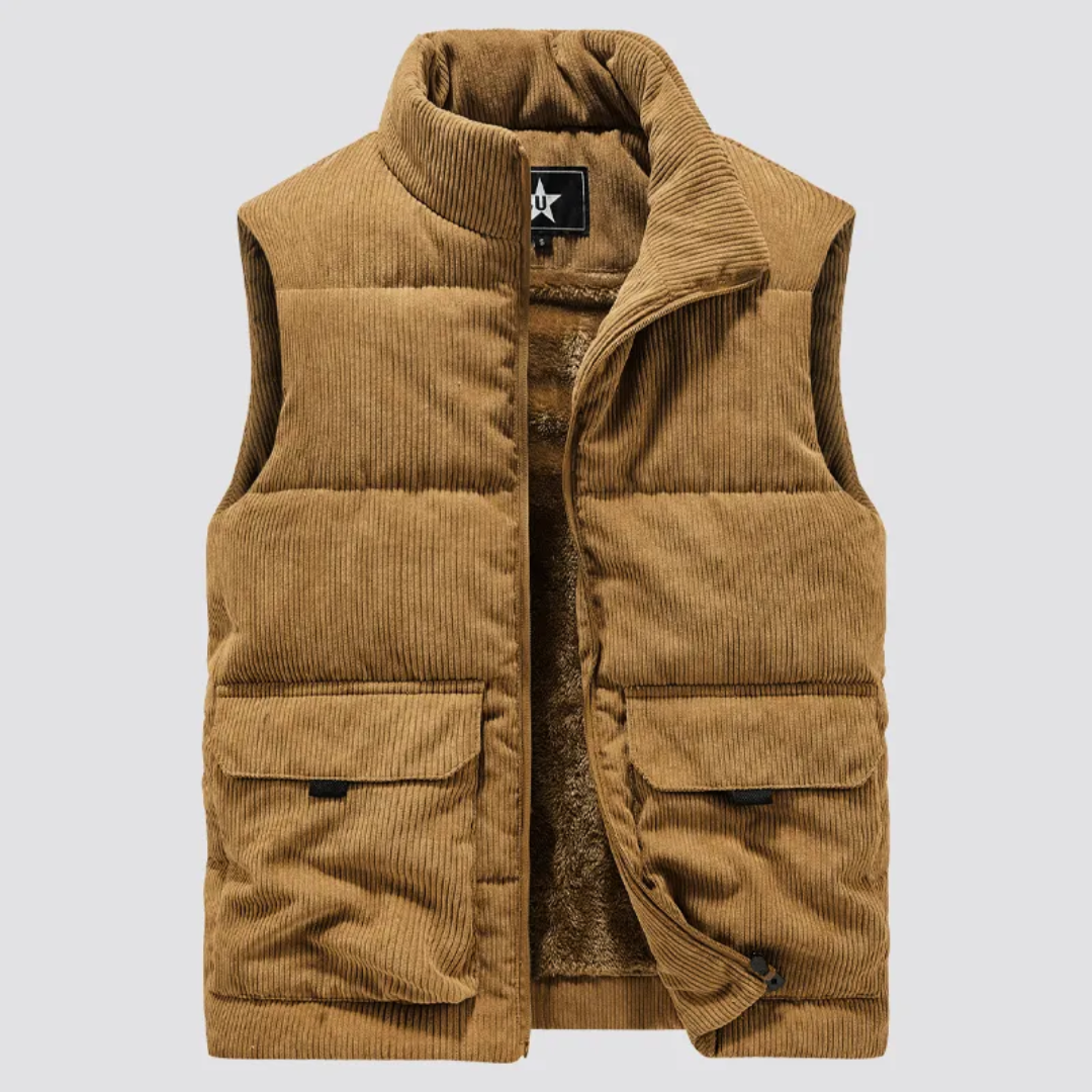 Herren Cordweste Modern Schnitt