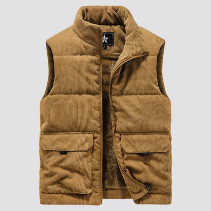 Herren Cordweste Modern Schnitt