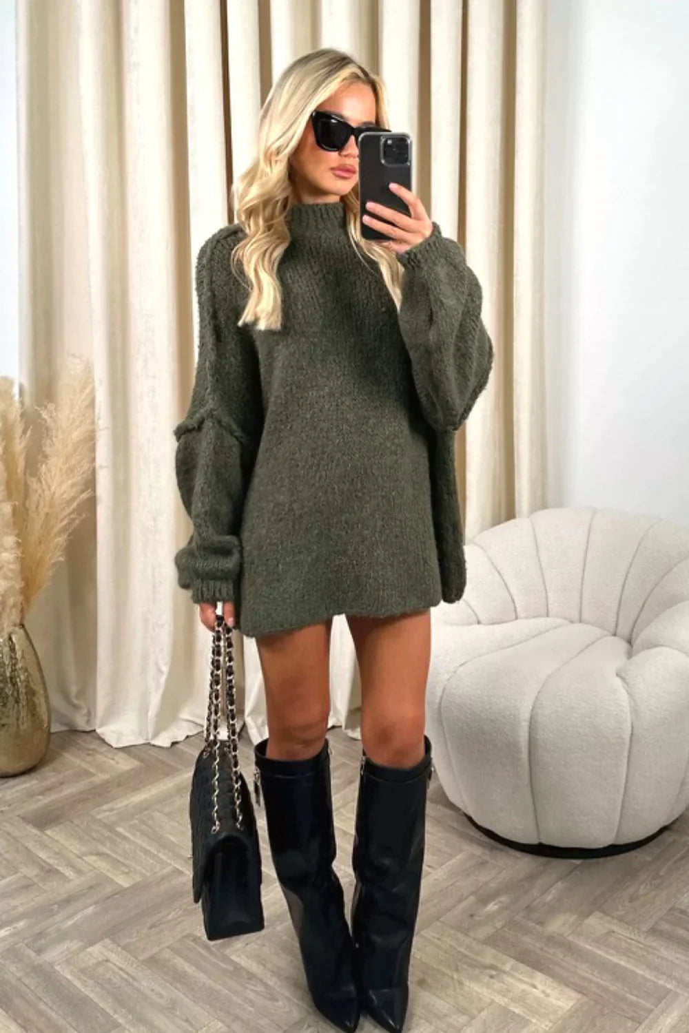 Stylisher Bequemer Pullover - IdealeKleiden
