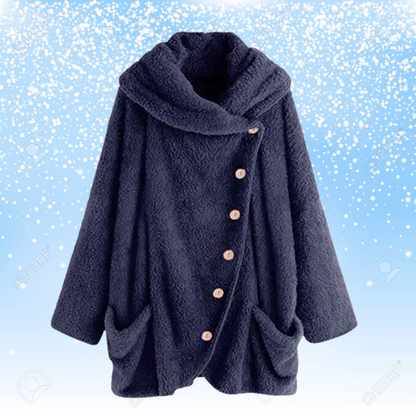 Weiche Plüschweste Damenjacke