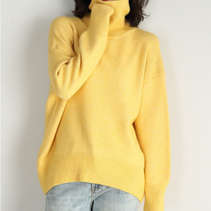 Eleganter Rollkragenpullover Premium Qualität