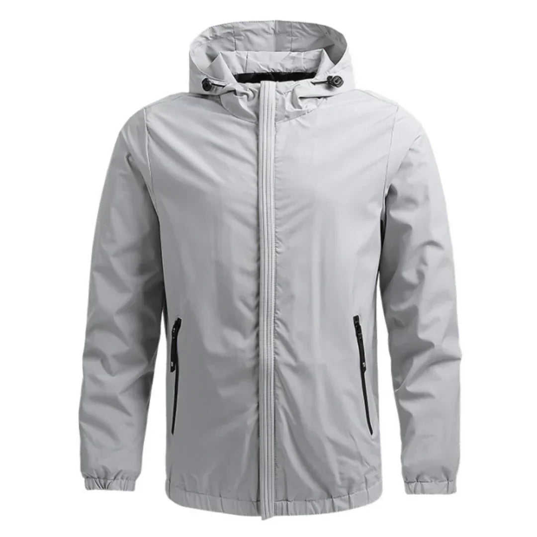 Herren Outdoor-Jacke Leicht Wasserdicht