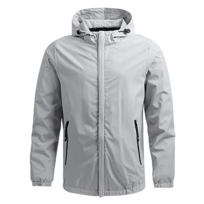 Herren Outdoor-Jacke Leicht Wasserdicht
