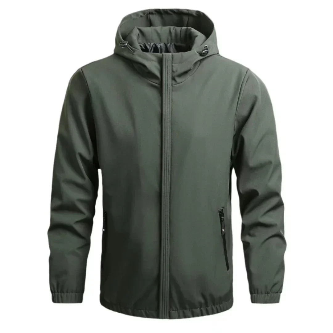Herren Outdoor-Jacke Leicht Wasserdicht