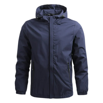 Herren Outdoor-Jacke Leicht Wasserdicht - IdealeKleiden