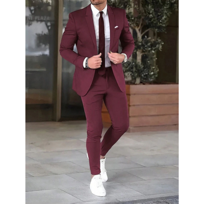 Herren Anzug Elegantes Zweiteiler