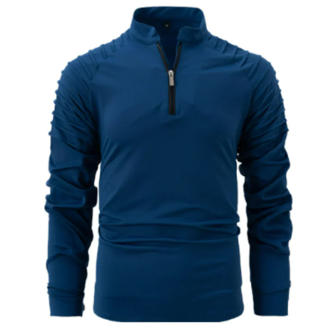 Herren Pullover Langarm Warm Verlichter Strick