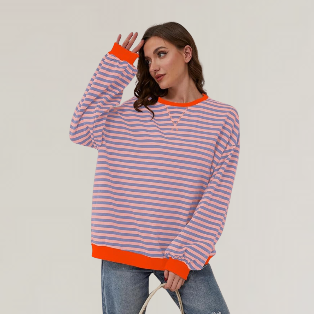 Weiches Kaschmir-Pullover mit Rippstrick