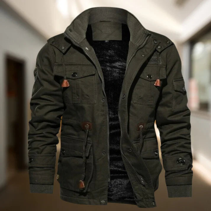 Herren Bomberjacke Weich Innenfutter Alltagsstyle