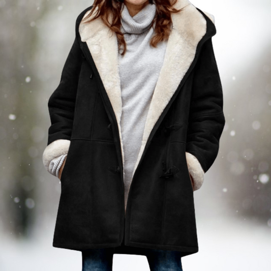 Warmes Winterjacke Damen Futterjacke - IdealeKleiden