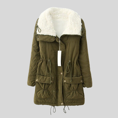 Winter-Parka Damen - Gefüttert Warm Isoliert