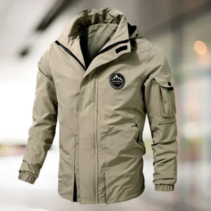 Praktische Militärjacke Winddicht Cargo Style
