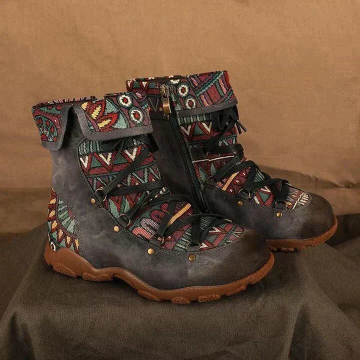 Boho-Chic Stiefel Frauen