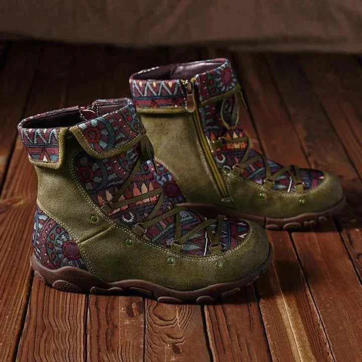 Boho-Chic Stiefel Frauen