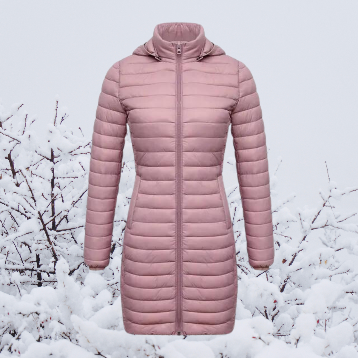 Langer Damen Wintermantel Warm & Elegant